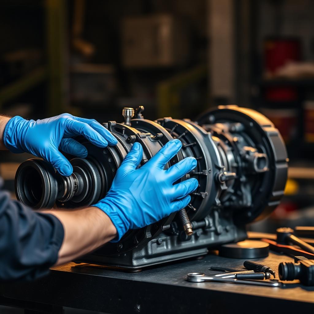 Reparo de câmbio automatizado